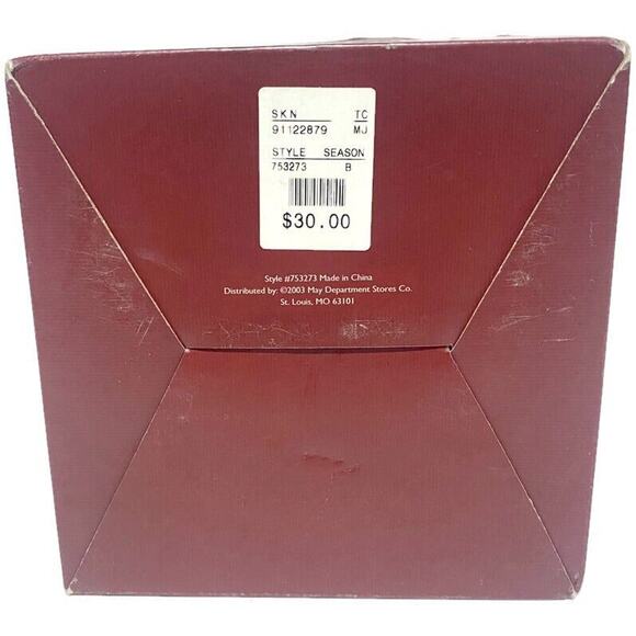 Home for the Holidays Visions of Santa 1898 Resin Santa Musical Figure 10" - Picture 11 of 14